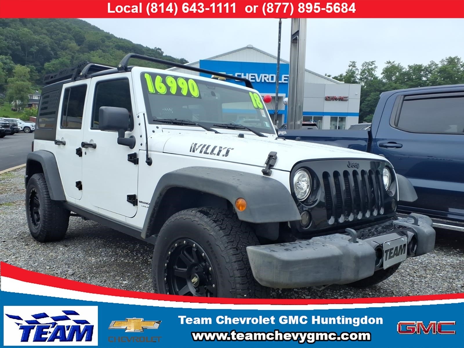 2018 Jeep Wrangler JK Unlimited Willy Wheeler W 4x4