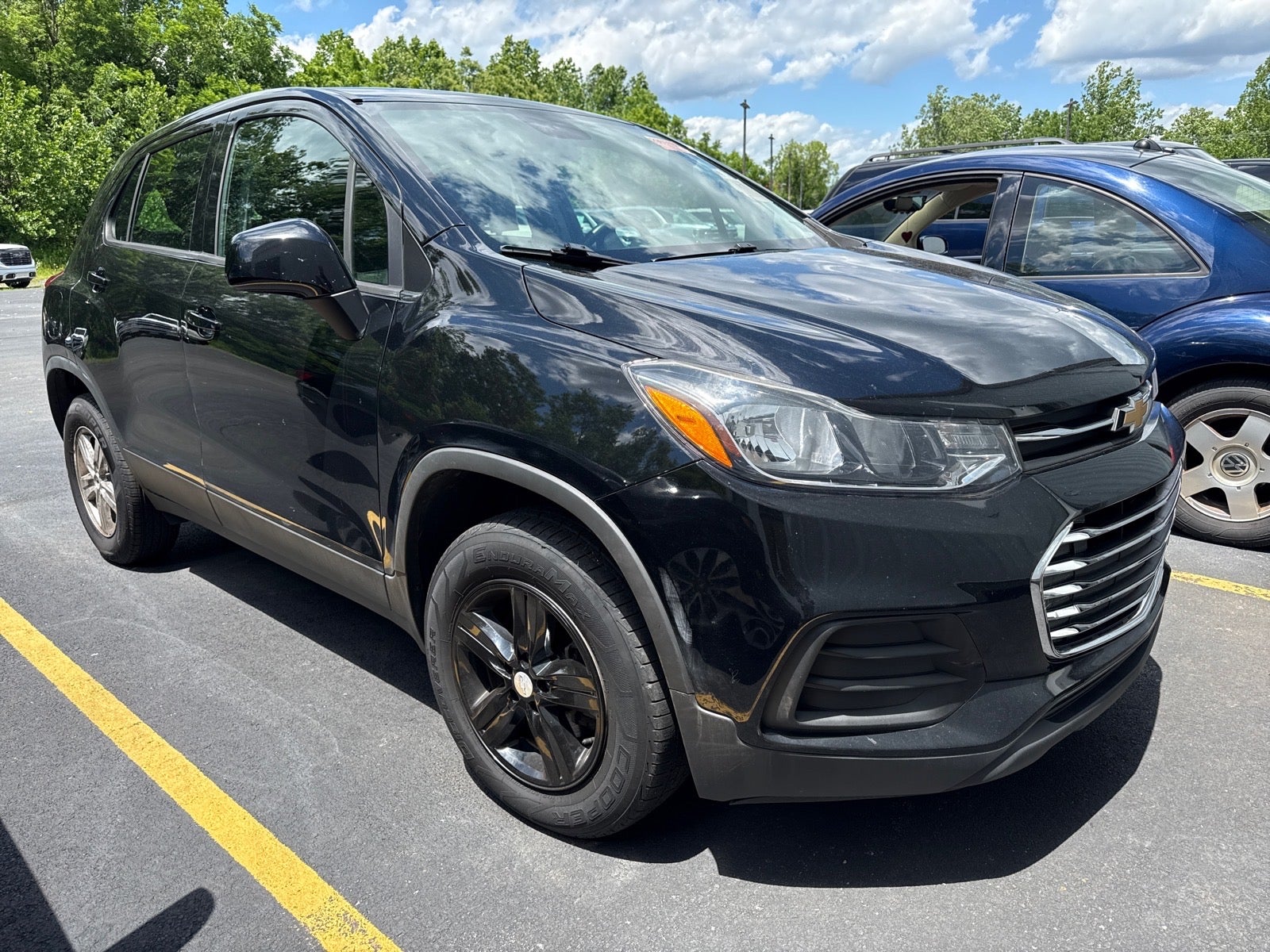 Used 2018 Chevrolet Trax LS with VIN 3GNCJNSBXJL391899 for sale in Huntingdon, PA