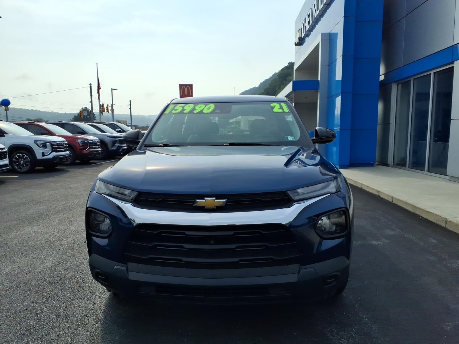 Used 2021 Chevrolet Trailblazer LS with VIN KL79MNSL0MB078818 for sale in Huntingdon, PA